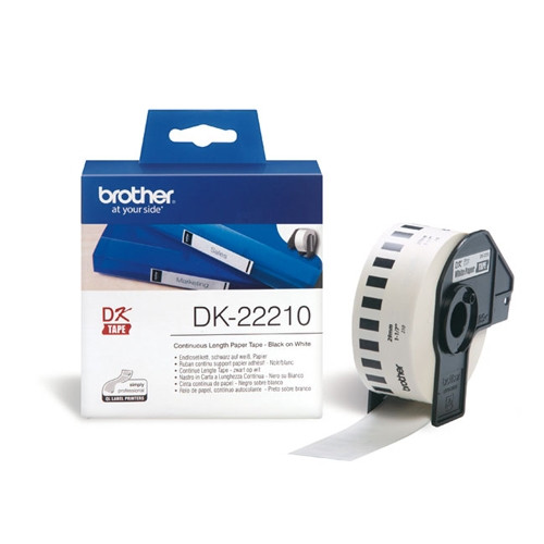 Brother DK-22210 continue papiertape (origineel) DK22210 080712 - 1