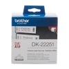 Brother DK-22251 continue papiertape rood/zwart op wit (origineel) DK-22251 080776