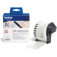 Brother DK-N55224 niet klevende papiertape wit (origineel) DKN55224 080740