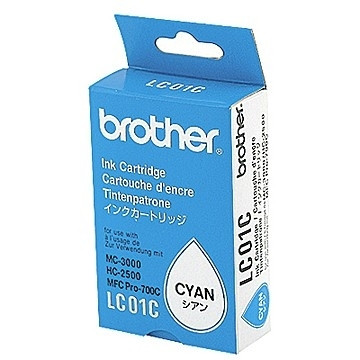 Brother LC-01C inktcartridge cyaan (origineel) LC01C 028410 - 1