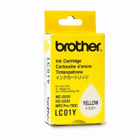 Brother LC-01Y inktcartridge geel (origineel) LC01Y 028430