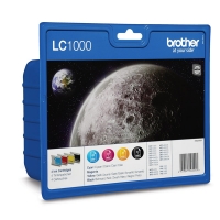 Brother LC-1000VALBP multipack 4 inktcartridges (origineel) LC-1000VALBP 029080