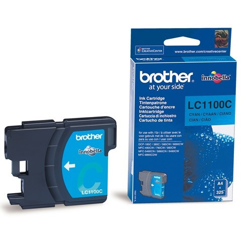 Brother LC-1100C inktcartridge cyaan (origineel) LC1100C 028851 - 1