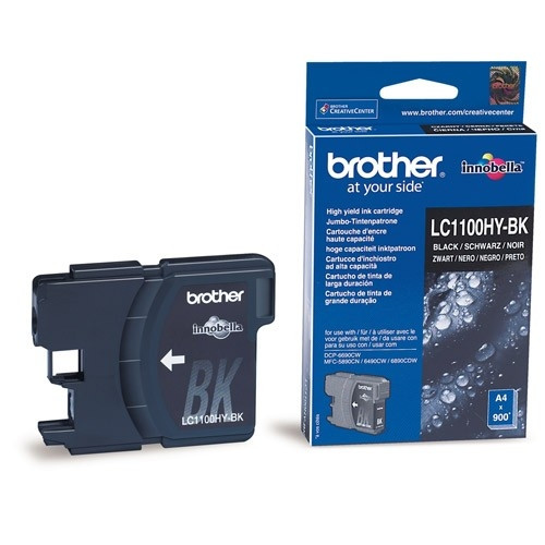 Brother LC-1100HYBK inktcartridge zwart hoge capaciteit (origineel) LC1100HYBK 028848 - 1