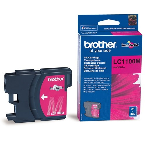 Brother LC-1100M inktcartridge magenta (origineel) LC1100M 900695 - 1
