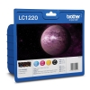 Brother LC-1220VALBP multipack zwart + 3 kleuren (origineel) LC1220VALBP LC1220VALBPDR 029082