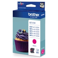 Brother LC-123M inktcartridge magenta (origineel) LC-123M 029094