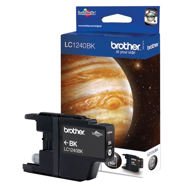 Brother LC-1240BK inktcartridge zwart (origineel) LC1240BK 029040 - 1