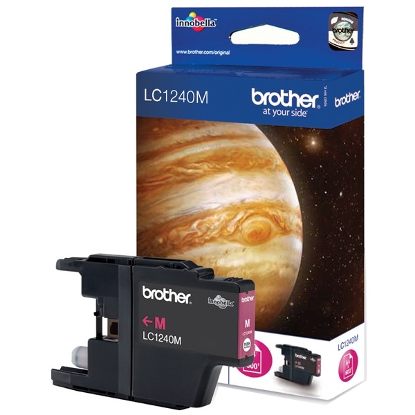 Brother LC-1240M inktcartridge magenta (origineel) LC1240M 029048 - 1