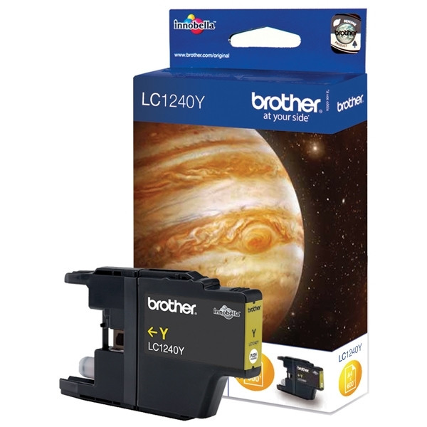 Brother LC-1240Y inktcartridge geel (origineel) LC1240Y 029052 - 1