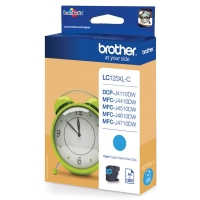 Brother LC-125XLC inktcartridge cyaan hoge capaciteit (origineel) LC-125XLC 900728