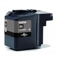 Brother LC-12EBK inktcartridge zwart (origineel) LC12EBK 028934