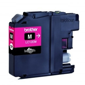 Brother LC-12EM inktcartridge magenta (origineel) LC12EM 028938 - 1