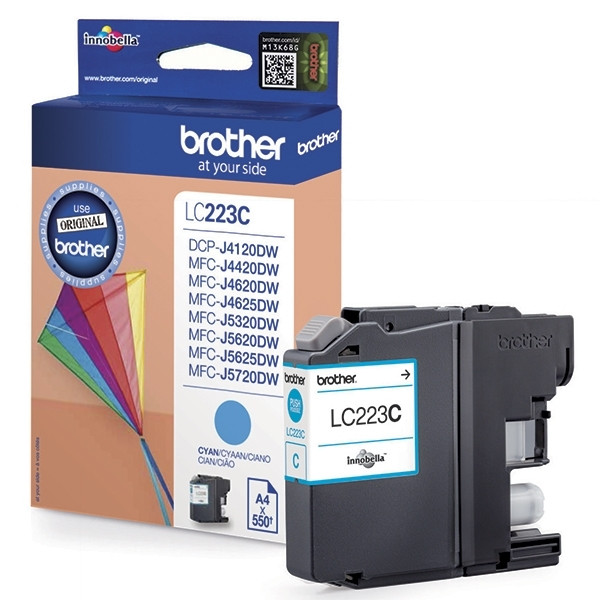 Brother LC-223C inktcartridge cyaan (origineel) LC-223C 029142 - 1