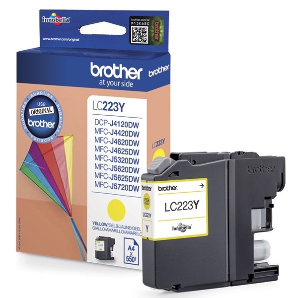 Brother LC-223Y inktcartridge geel (origineel) LC-223Y 029146 - 1