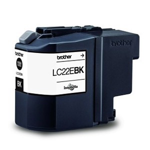 Brother LC-22EBK inktcartridge zwart (origineel) LC22EBK 028942 - 1