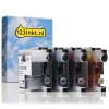Brother LC-22E aanbieding: zwart + 3 kleuren (123inkt huismerk)  127220