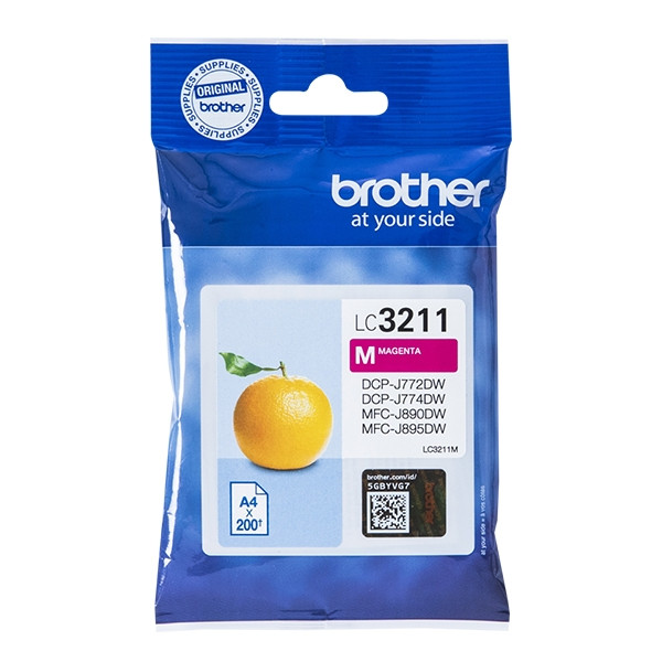 Brother LC-3211M inktcartridge magenta (origineel) LC3211M 028482 - 1