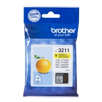 Brother LC-3211Y inktcartridge geel (origineel) LC3211Y 028484