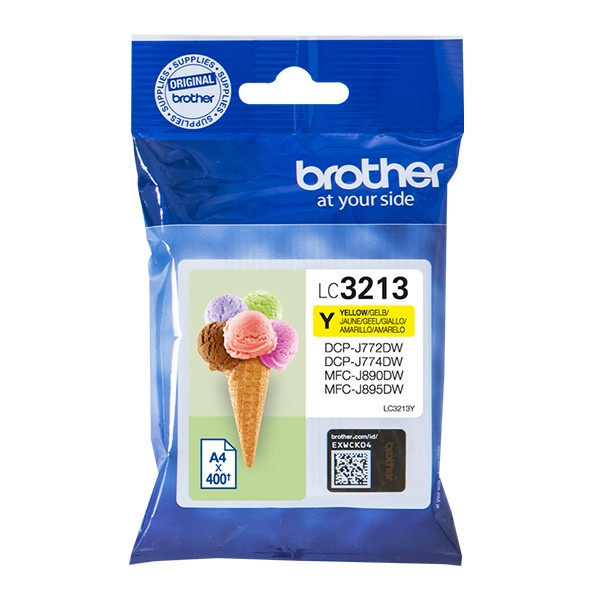 Brother LC-3213Y inktcartridge geel hoge capaciteit (origineel) LC3213Y 028492 - 1