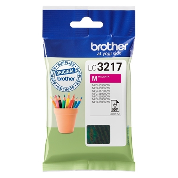 Brother LC-3217M inktcartridge magenta (origineel) LC3217M 028904 - 1