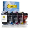 Brother LC-3217 aanbieding: zwart + 3 kleuren (123inkt huismerk)