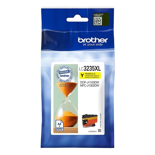 Brother LC-3235XLY inktcartridge geel hoge capaciteit (origineel) LC3235XLY 905464 - 1