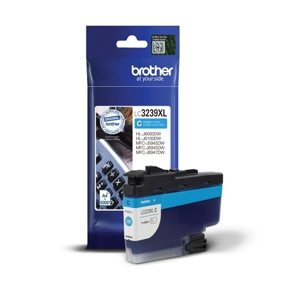 Brother LC-3239XLC inktcartridge cyaan hoge capaciteit (origineel) LC3239XLC 051220 - 1