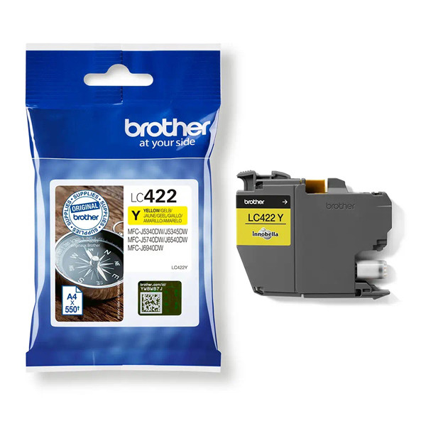 Brother LC-422Y inktcartridge geel (origineel) 905062 - 1