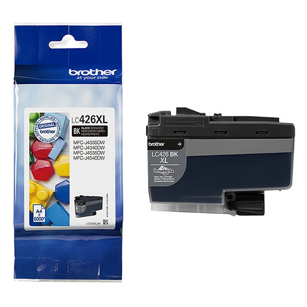 Brother LC-426XLBK inktcartridge zwart hoge capaciteit (origineel) 904829 - 1