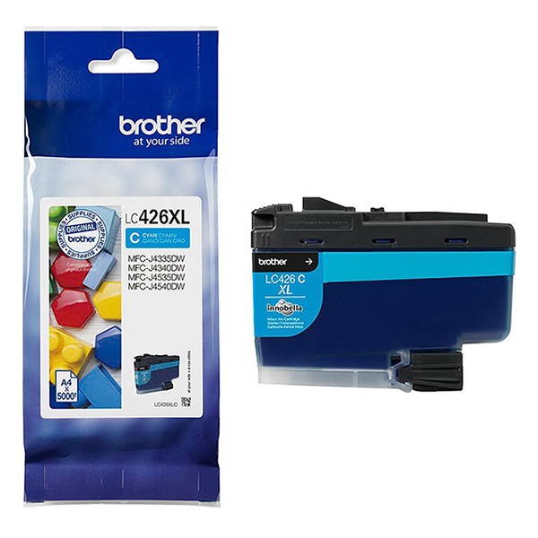 Brother LC-426XLC inktcartridge cyaan hoge capaciteit (origineel) LC426XLC 051276 - 1