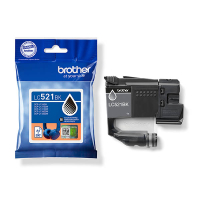 Brother LC-521BK inktcartridge zwart (origineel) 906703