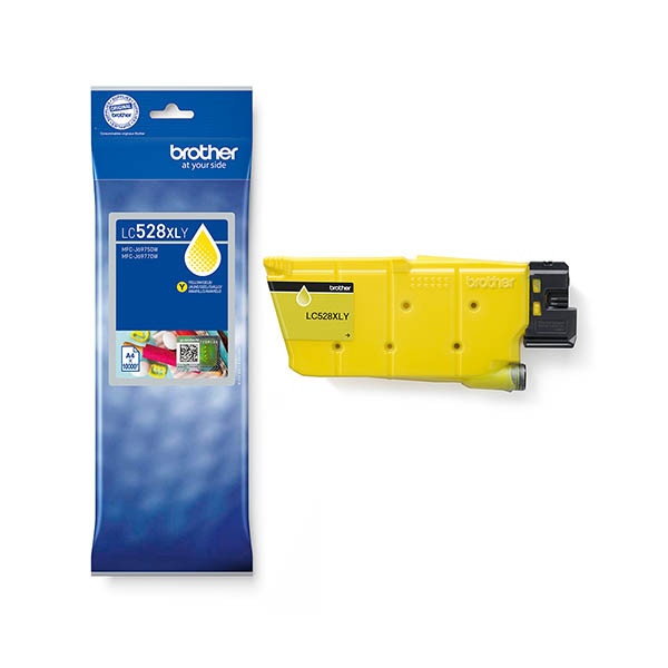 Brother LC-528XLY inktcartridge geel ultra hoge capaciteit (origineel) 051578 - 1