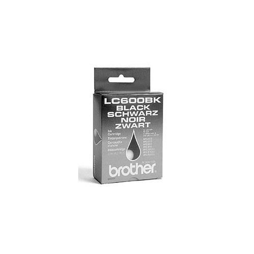 Brother LC-600BK inktcartridge zwart (origineel) LC600BK 028950 - 1
