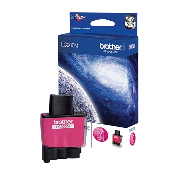 Brother LC-900M inktcartridge magenta (origineel) LC900M 028350 - 1