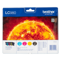 Brother LC-980VALBP multipack 4 inktcartridges (origineel) LC980VALBP 029078