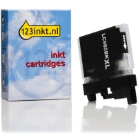 Brother LC-985BK XL inktcartridge zwart hoge capaciteit (123inkt huismerk) LC985BKC 028326