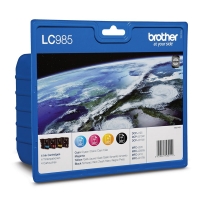 Brother LC-985VALBP multipack zwart + 3 kleuren (origineel) LC985VALBP LC985VALBPDR 029079