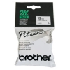 Brother M-K231BZ niet-gelamineerde tape zwart op wit 12 mm (origineel)