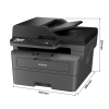 Brother MFC-L2827DW all-in-one A4 laserprinter zwart-wit met wifi (4 in 1) 847917 - 2