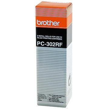 Brother PC-302RF: 2 donorrollen zwart (origineel) PC302RF 029845 - 1