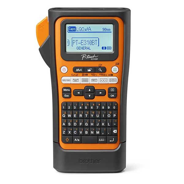 Brother PT-E310BTVP industrieel beletteringsysteem met draagkoffer (QWERTY) 848495 - 1
