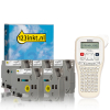 Brother PT-H101C beletteringsysteem limited edition + 5 zwart op transparant tapes 350114 - 1
