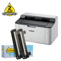 Printer bundel: Brother HL-1110 + TN-1050 huismerk toner multipack 834009