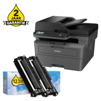 Printer bundel: Brother MFC-L2800DW + TN-2510XL huismerk toner multipack 834018