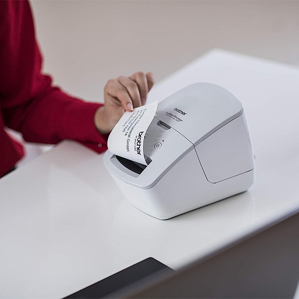 Brother QL-600G labelprinter grijs 845631 - 4