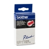 Brother TC-491 'extreme' tape zwart op rood 9 mm (origineel)