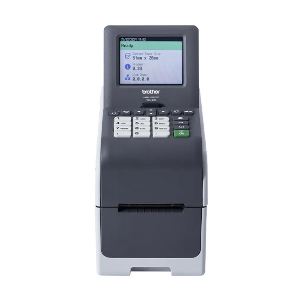 Brother TD-2D labelprinter met USB, ethernet, bluetooth, wifi en touchscreen TD-2350DSA203 833451 - 1