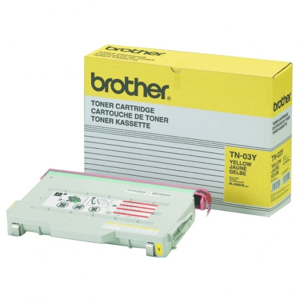 Brother TN-03Y toner geel (origineel) TN03Y 029560 - 1