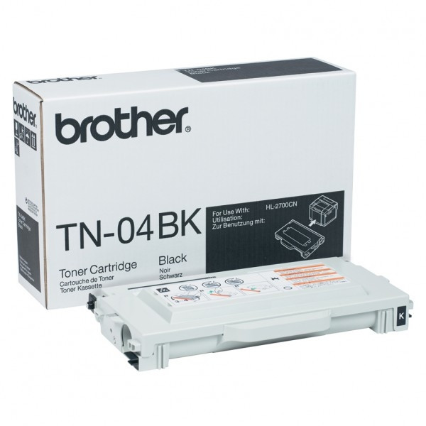 Brother TN-04BK toner zwart (origineel) TN04BK 029750 - 1